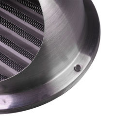 Aluminum Semi Rigid Flexible Duct / Stainless Steel Round Air Vent Covers