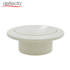 Adjustable Plastic Air Vents Round Type PP Material Ceiling Air Deflector