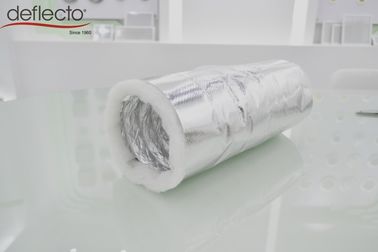 Silenced Insulated Flexible Air Duct Hose 100mm - 300mm Diameter For Air Conditioning